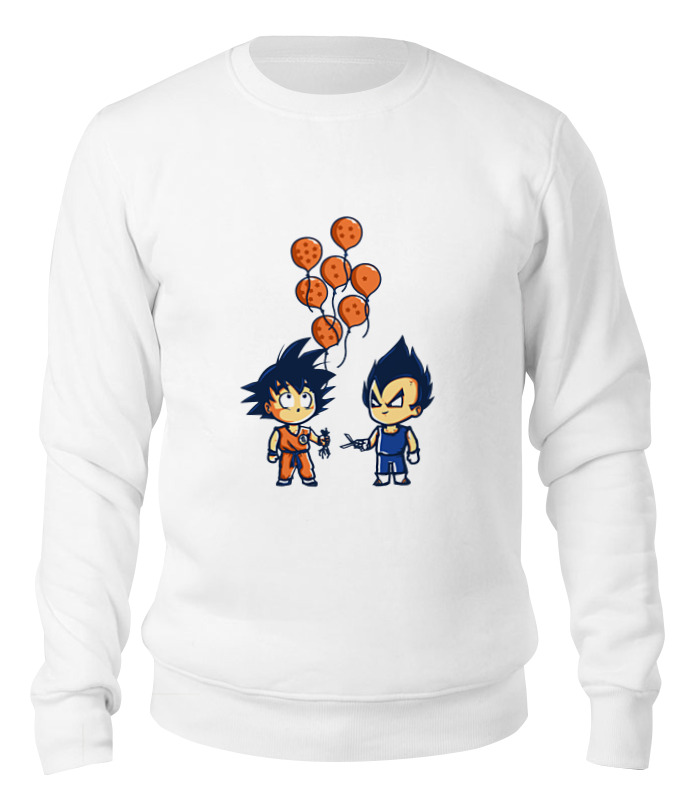 

Свитшот Printio Жемчуг дракона (dragon ball) белый 2XL, Жемчуг дракона (dragon ball)