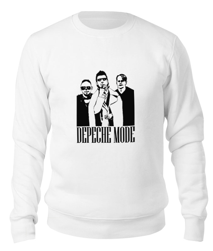 

Свитшот Printio Depeche mode белый 2XL, Depeche mode