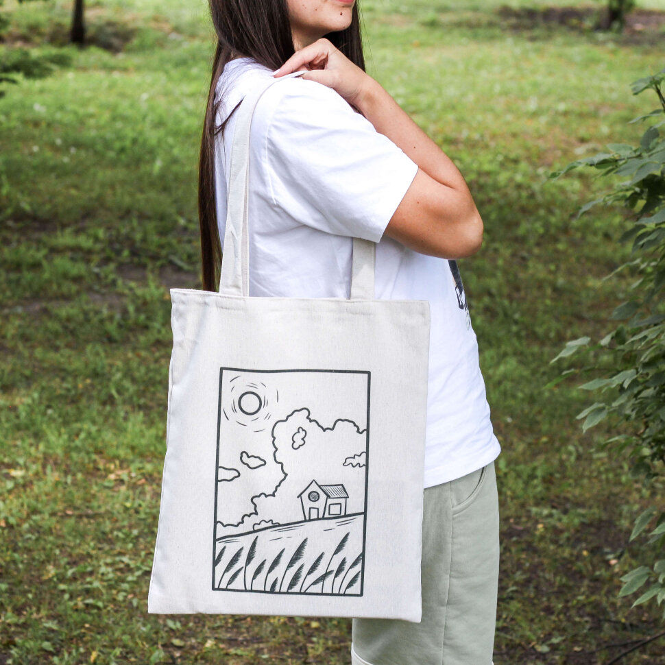 

Сумка шоппер женская NoBrand 15835, белый, 15835