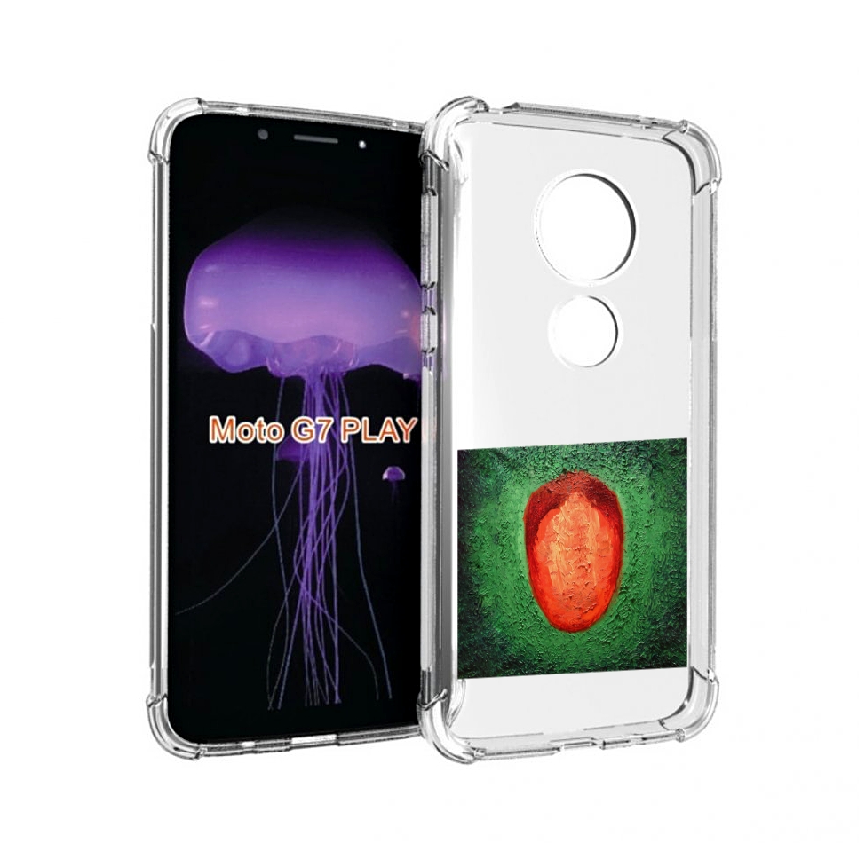 Чехол MyPads Красота и уродство Oxxxymiron для Motorola Moto G7 Play