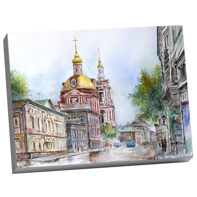 

Картина по номерам «Дорофеев С.В., Москва, Старая Басманная улица»