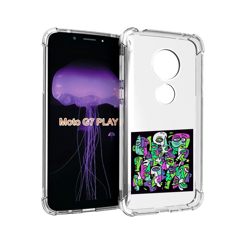

Чехол MyPads Кривой эфир ATL для Motorola Moto G7 Play, Прозрачный, Tocco
