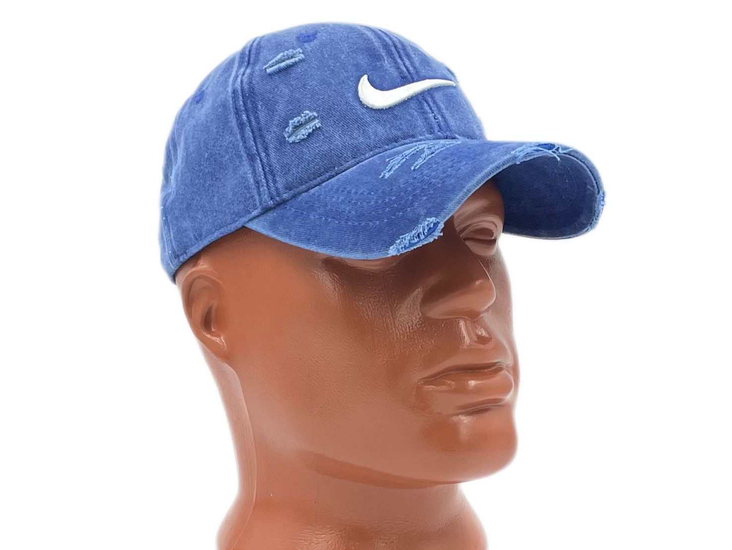 

Бейсболка мужская Nike 95612235779014-1 синяя, р, Синий, 95612235779014-1