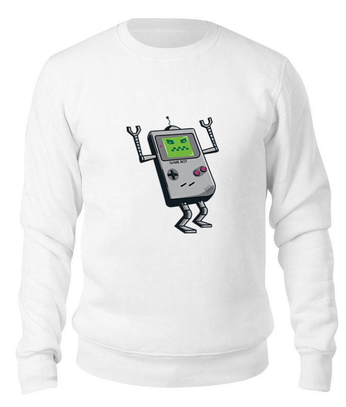 

Свитшот Printio Game boy белый 2XL, Game boy