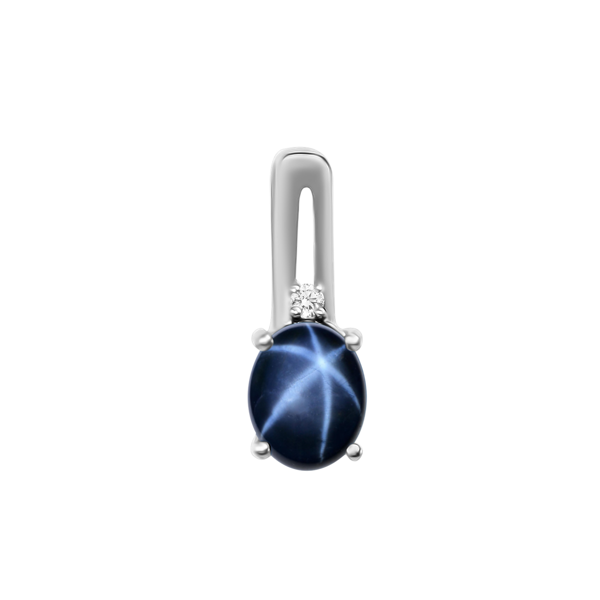 

Кулон из серебра Balex Jewellery 3410931805, сапфир/фианит, 3410931805