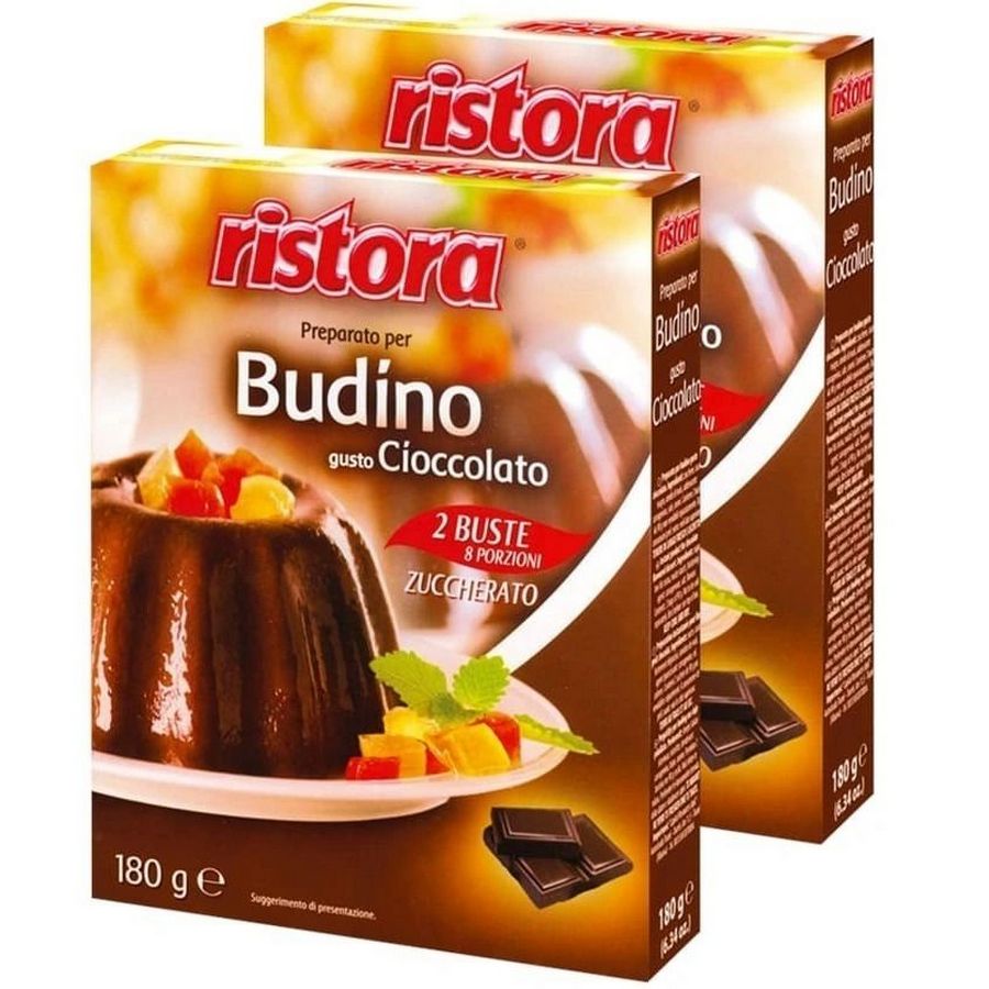 

Смесь для приготовления десерта Ristora "Шоколадный пудинг", 2 шт х 180 г