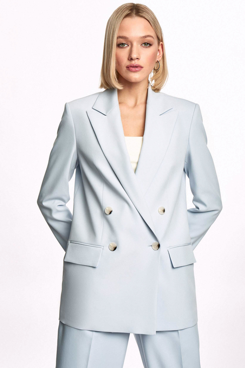 

Жакет женский Calista 2-1650407 голубой 46 RU, 2-1650407