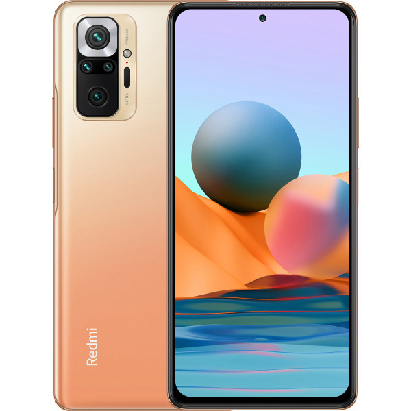 

Смартфон Xiaomi Redmi Note 10 Pro 6/128GB Gradient Bronze (РОСТЕСТ), Redmi Note 10 Pro