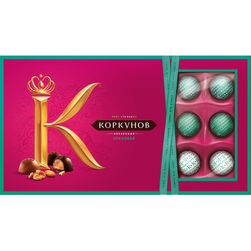 

Конфеты Коркунов ореховая коллекция 192г