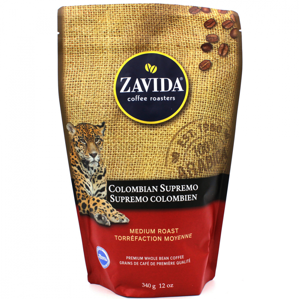 

Кофе в зернах Zavida "Colombian Supremo", 340 г
