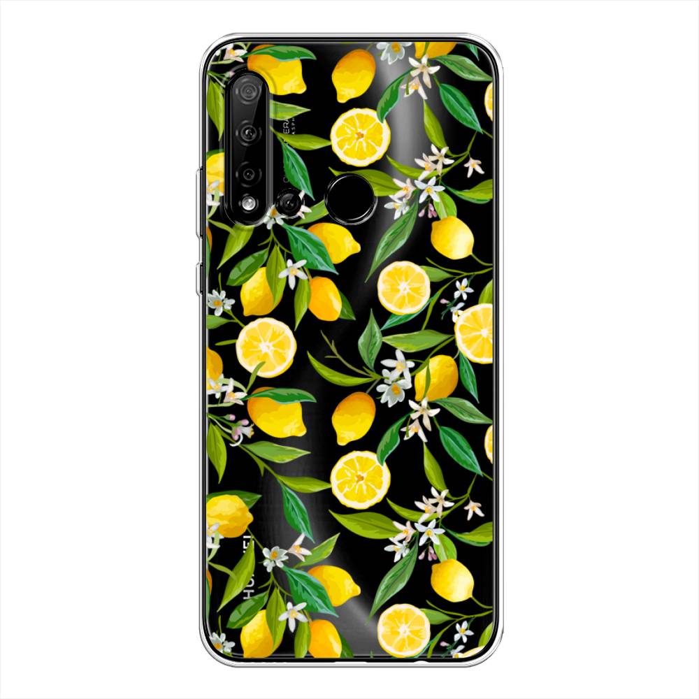 

Чехол Awog на Huawei P20 lite 2019 "Сочные лимоны", Желтый;белый;зеленый, 69750-10