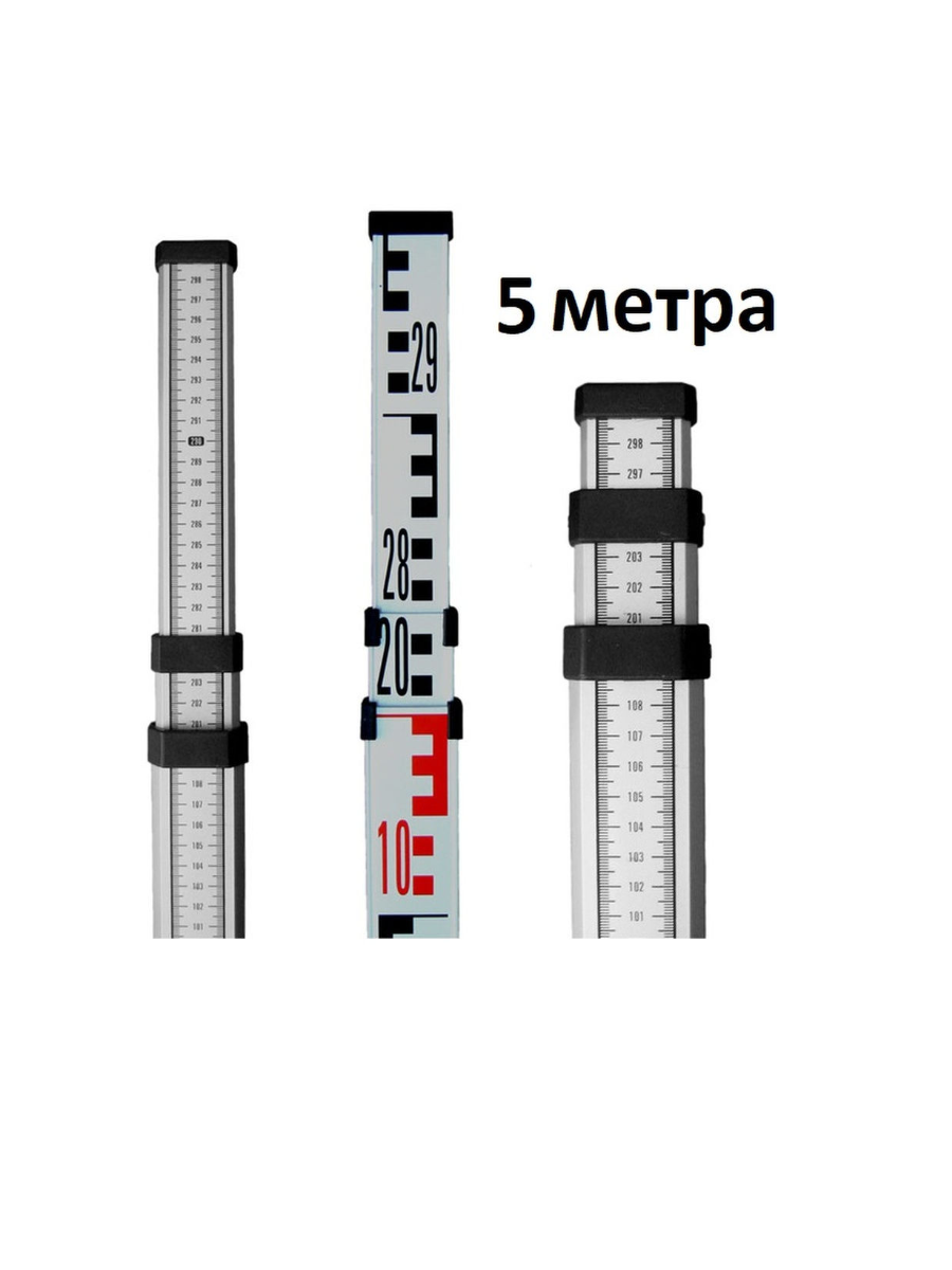 фото Рейка нивелирная neroff 5м.