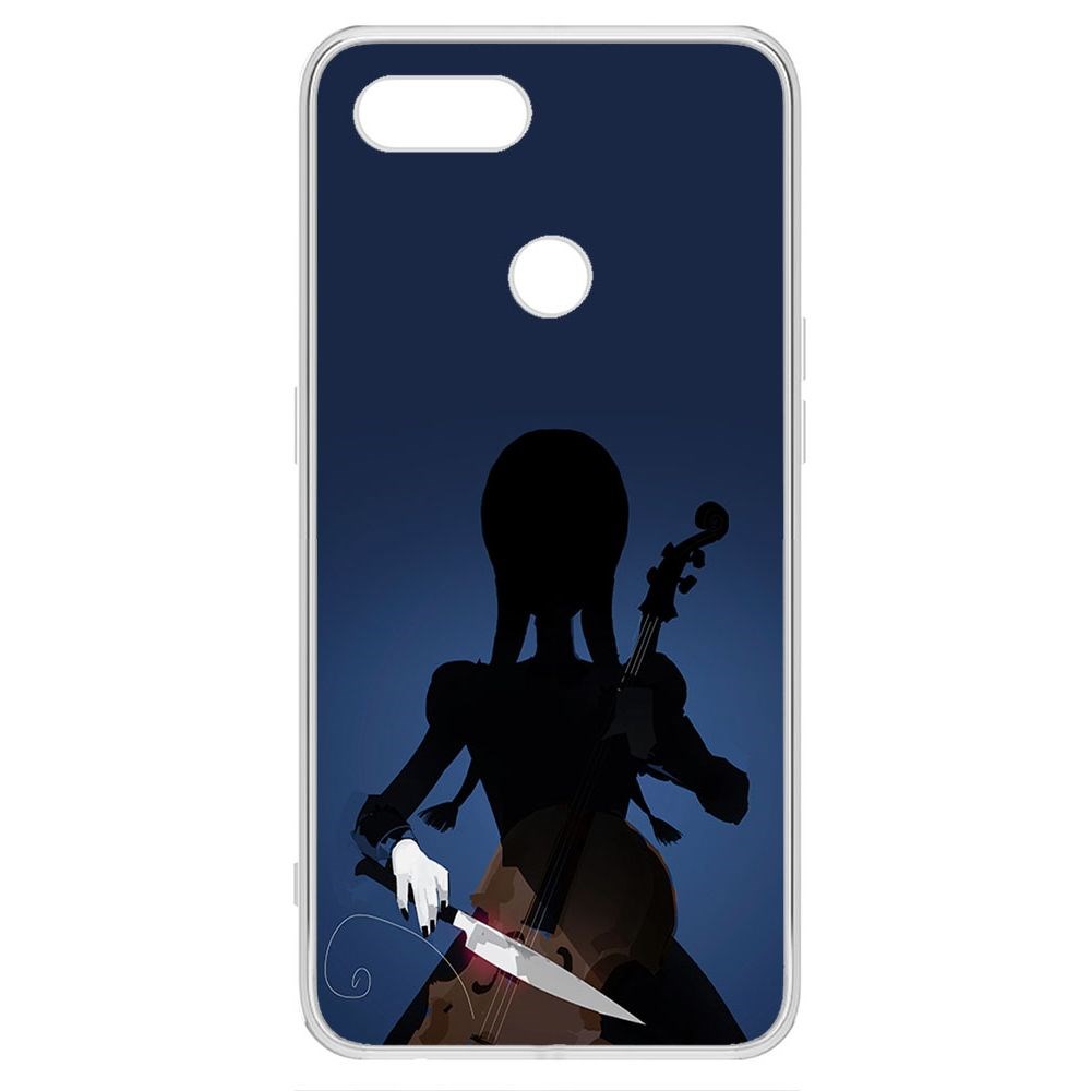 

Чехол-накладка Krutoff Clear Case Уэнсдей Аддамс - Тизер для Oppo A7, Прозрачный