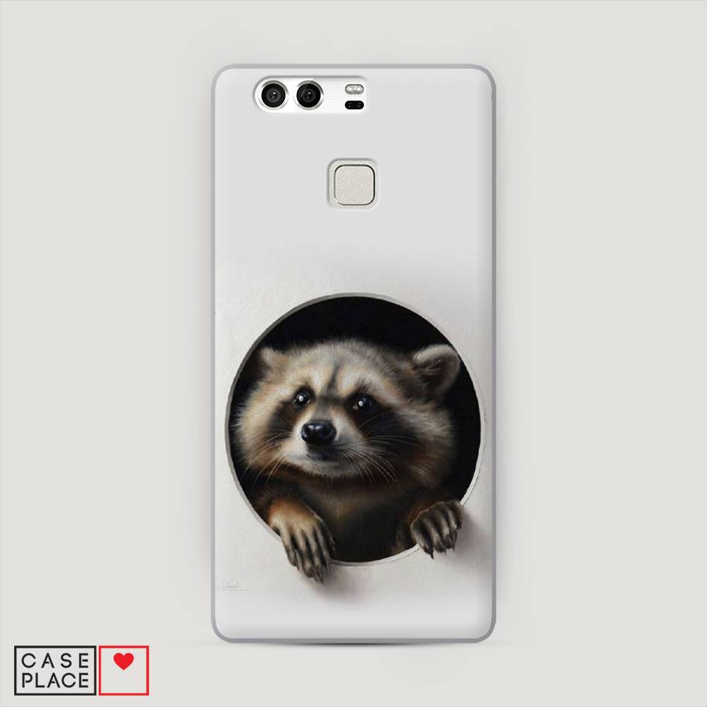 

Чехол Awog "Любопытный енот" для Huawei P9 (Dual)