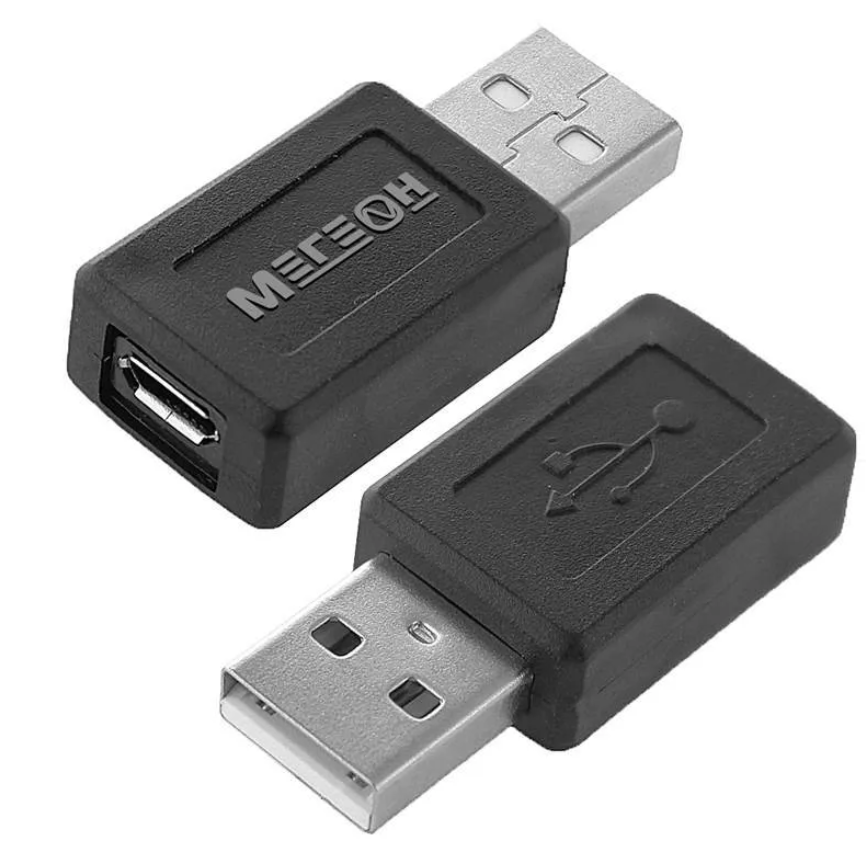 Переходник МЕГЕОН 33202К (USB-A папа - microUSB мама)