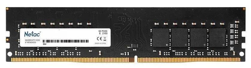 

Оперативная память Netac (NTBSD4P26SP-16), DDR4 1x16Gb, 2666MHz