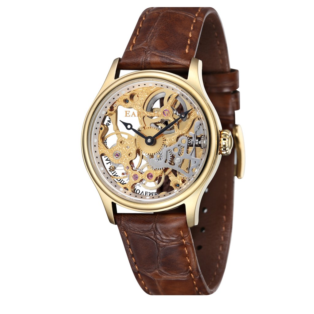 фото Наручные часы мужские earnshaw es-8049-02 коричневые