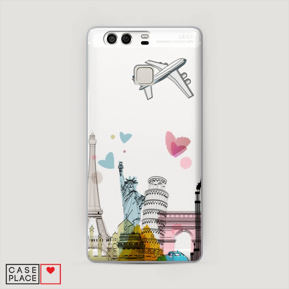 

Чехол Awog "Самолет путешествий" для Huawei P9 (Dual)