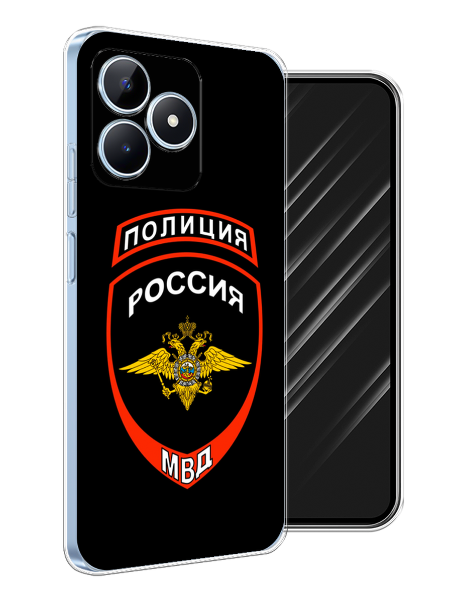 

Чехол Awog на Realme C60 "Полиция шеврон", Черный;красный;белый, 2516550-1