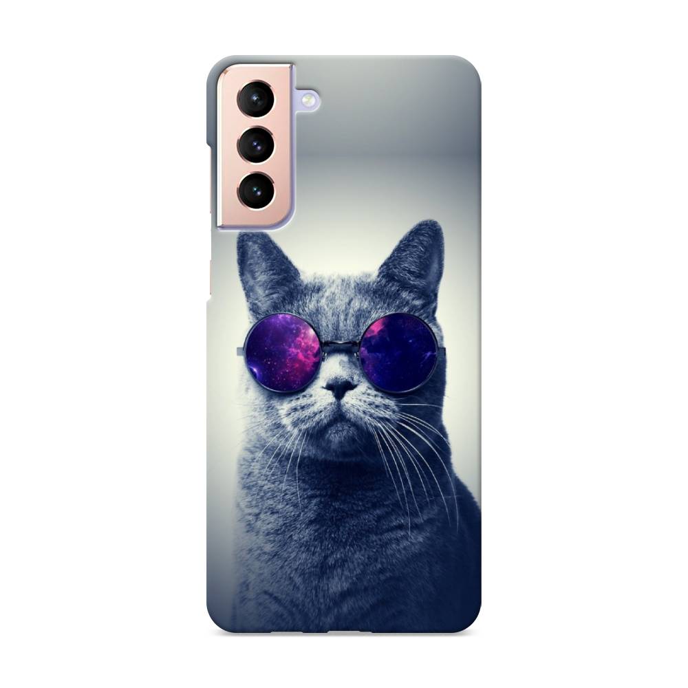 

Пластиковый чехол "Космический кот" на Samsung Galaxy S21 +, 2102120-1