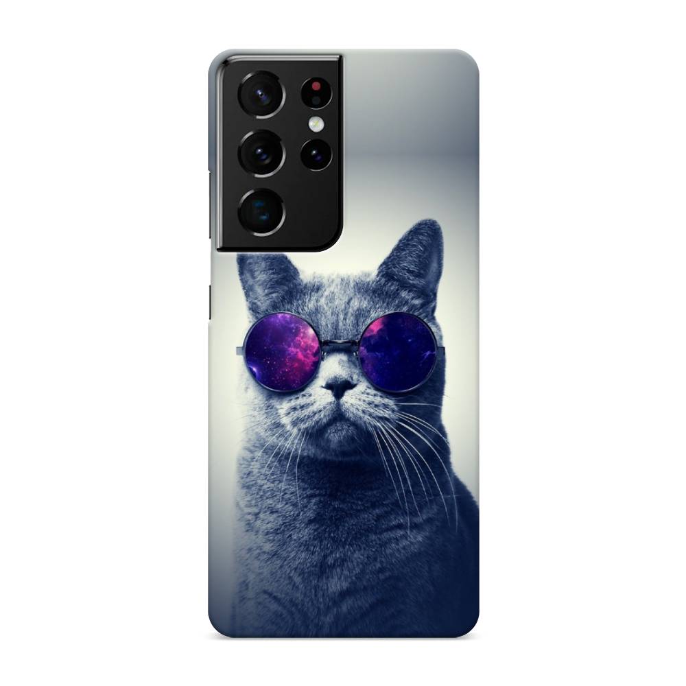 

Пластиковый чехол "Космический кот" на Samsung Galaxy S21 Ultra, 2102220-1