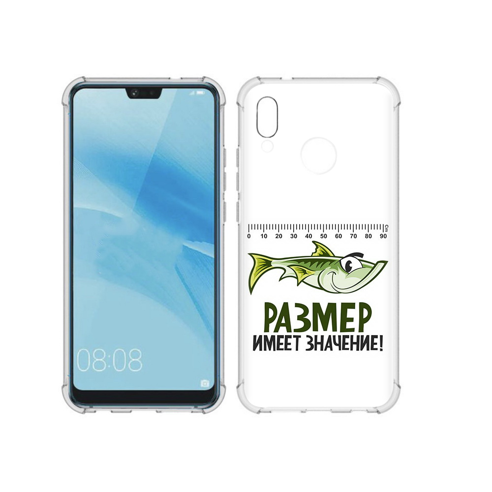 

Чехол MyPads Tocco для Huawei P20 Lite размер не имеет значения (PT130405.51.569), Прозрачный, Tocco