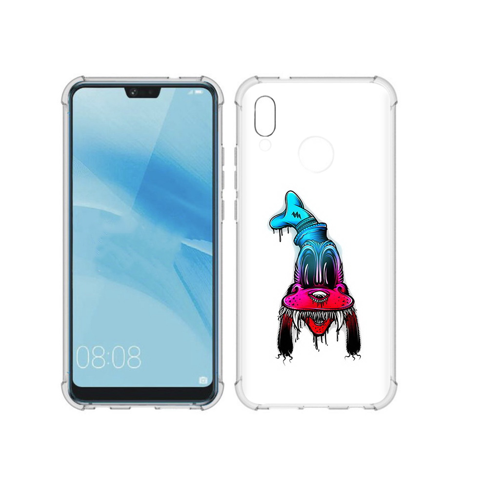 

Чехол MyPads Tocco для Huawei P20 Lite Гуффи (PT130405.51.57), Прозрачный, Tocco