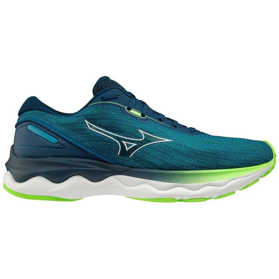 

Кроссовки мужские Mizuno Wave Skyrise бирюзовые 43 RU, Бирюзовый, Wave Skyrise