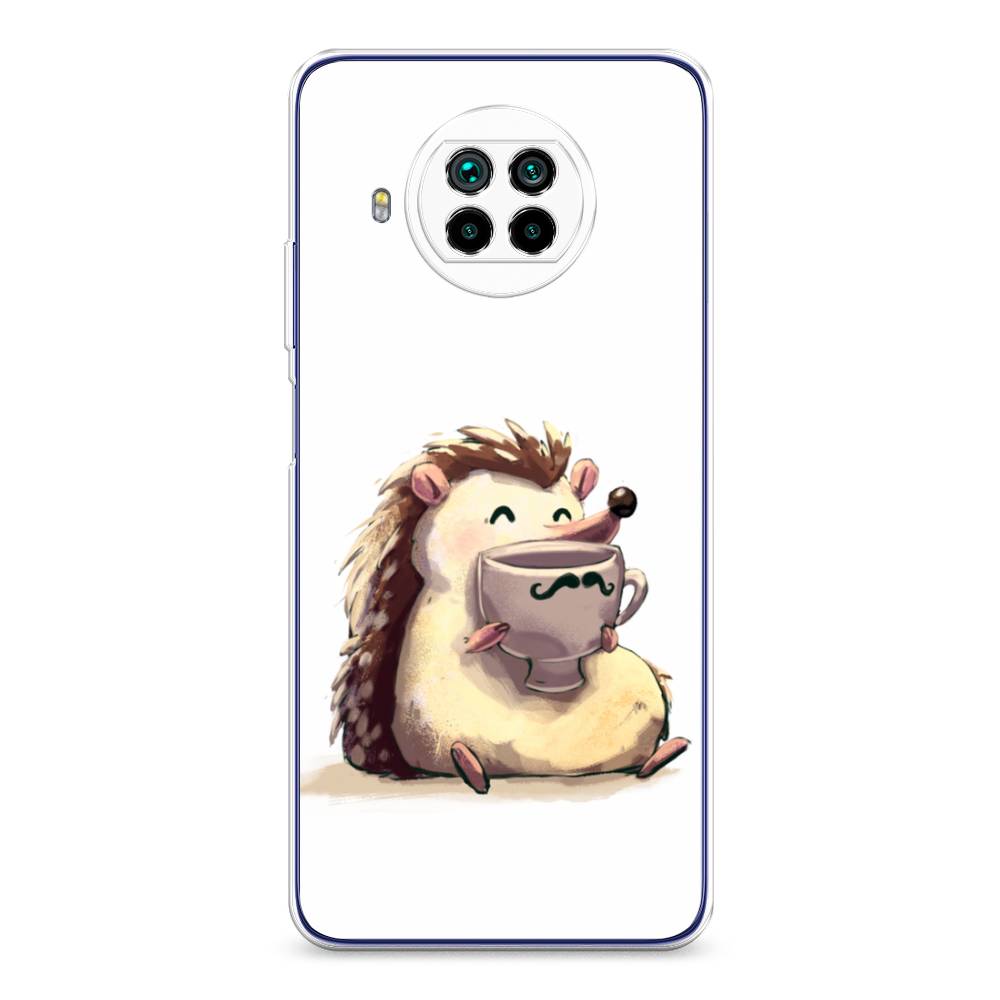 

Чехол Awog на Xiaomi Mi 10T Lite "Еж кофеман", Разноцветный, 39150-10