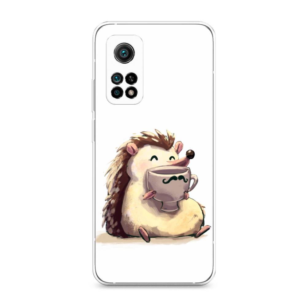 

Чехол Awog на Xiaomi Mi 10T/Mi 10T Pro "Еж кофеман", Разноцветный, 37750-10
