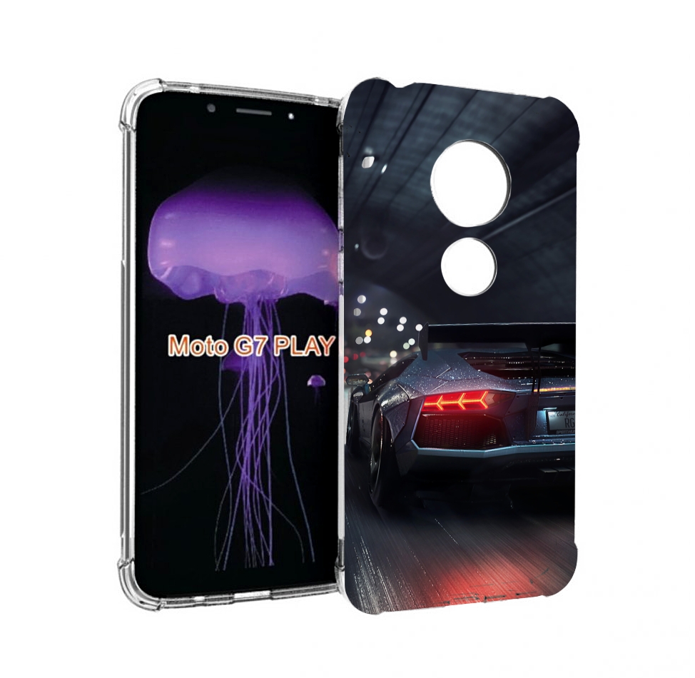 

Чехол MyPads Ламба мужской для Motorola Moto G7 Play, Прозрачный, Tocco