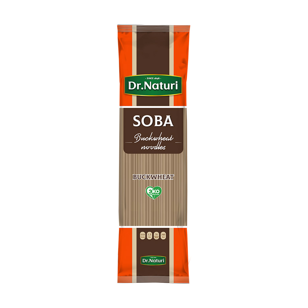 

Лапша гречневая соба, Dr. Naturi, 400 г