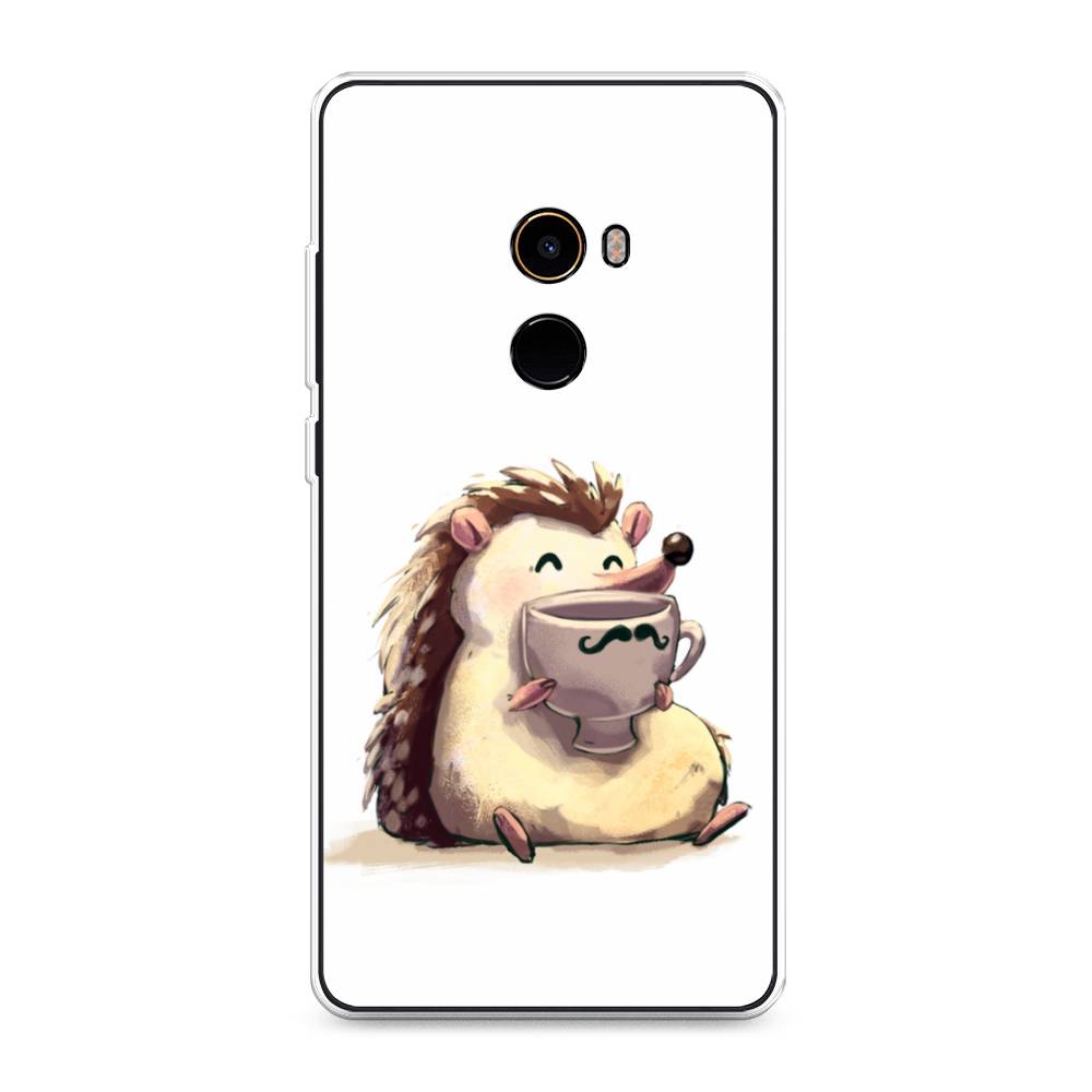 

Чехол Awog на Xiaomi Mi Mix 2 "Еж кофеман", Разноцветный, 32550-10