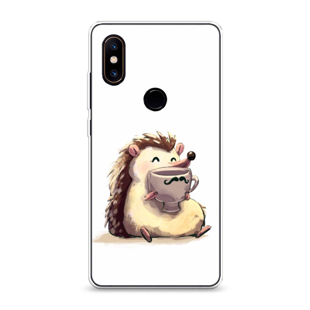 

Чехол Awog на Xiaomi Mi Mix 2S "Еж кофеман", Разноцветный, 33450-10