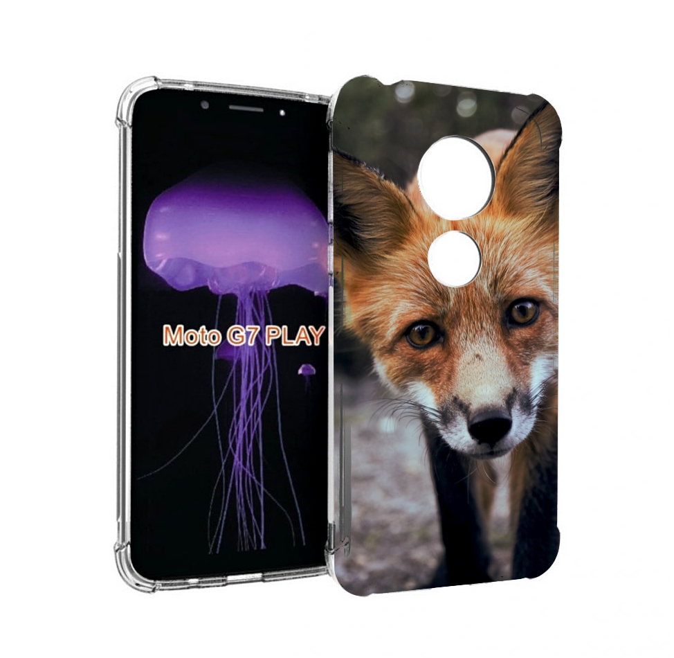 

Чехол MyPads Лисица для Motorola Moto G7 Play, Прозрачный, Tocco