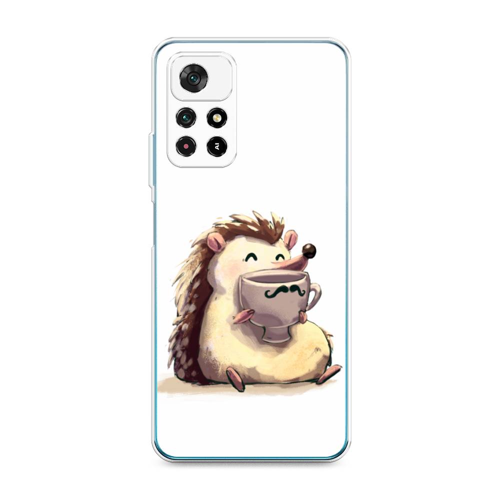 

Чехол Awog на Poco M4 Pro 5G/Redmi Note 11S 5G "Еж кофеман", Разноцветный, 311850-10
