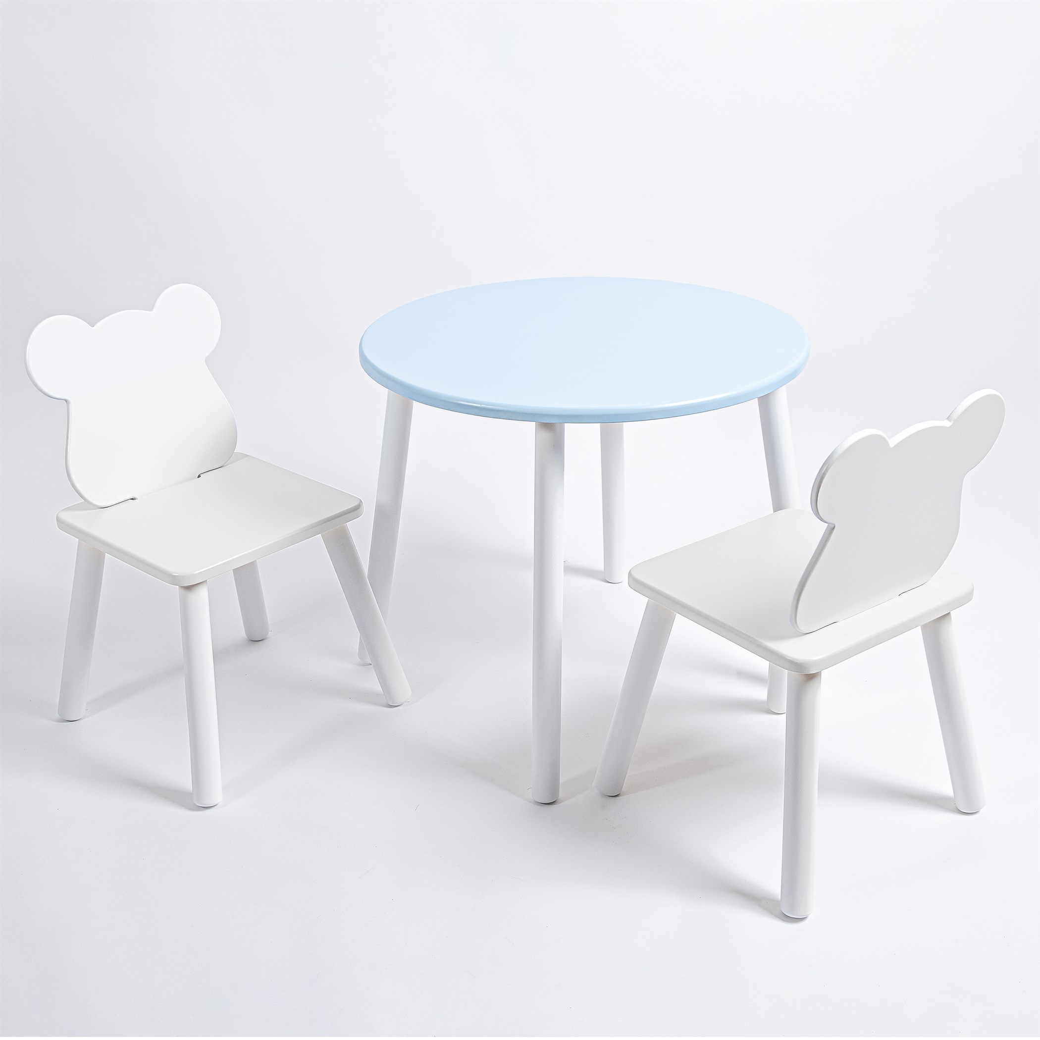

Комплект мебели Rolti Baby Мишка голубой 94164, Комплект круглый 2