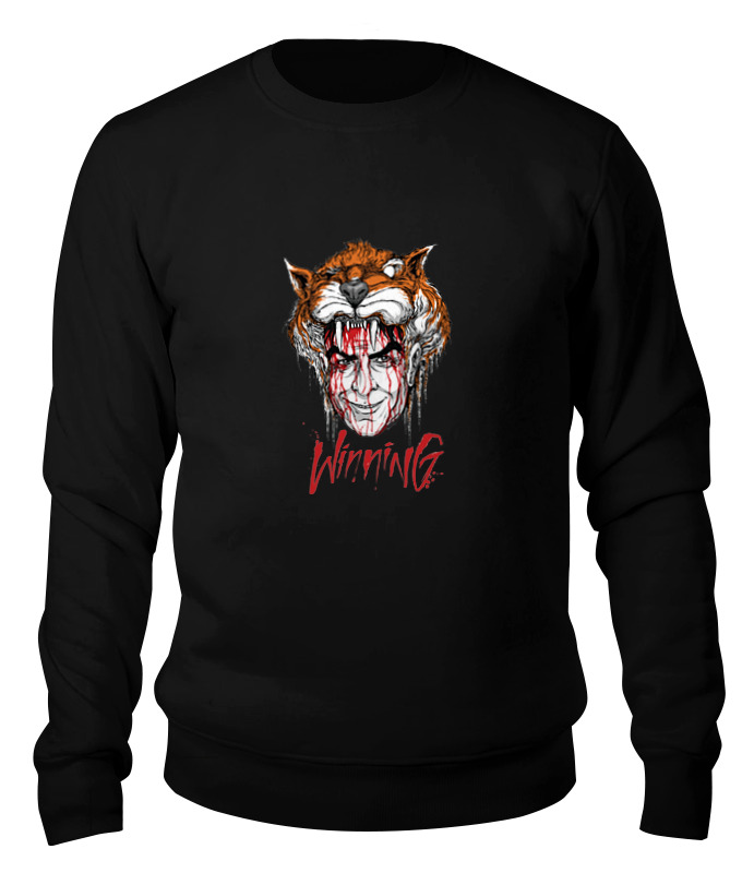 

Свитшот Printio Winning черный 2XL, Winning