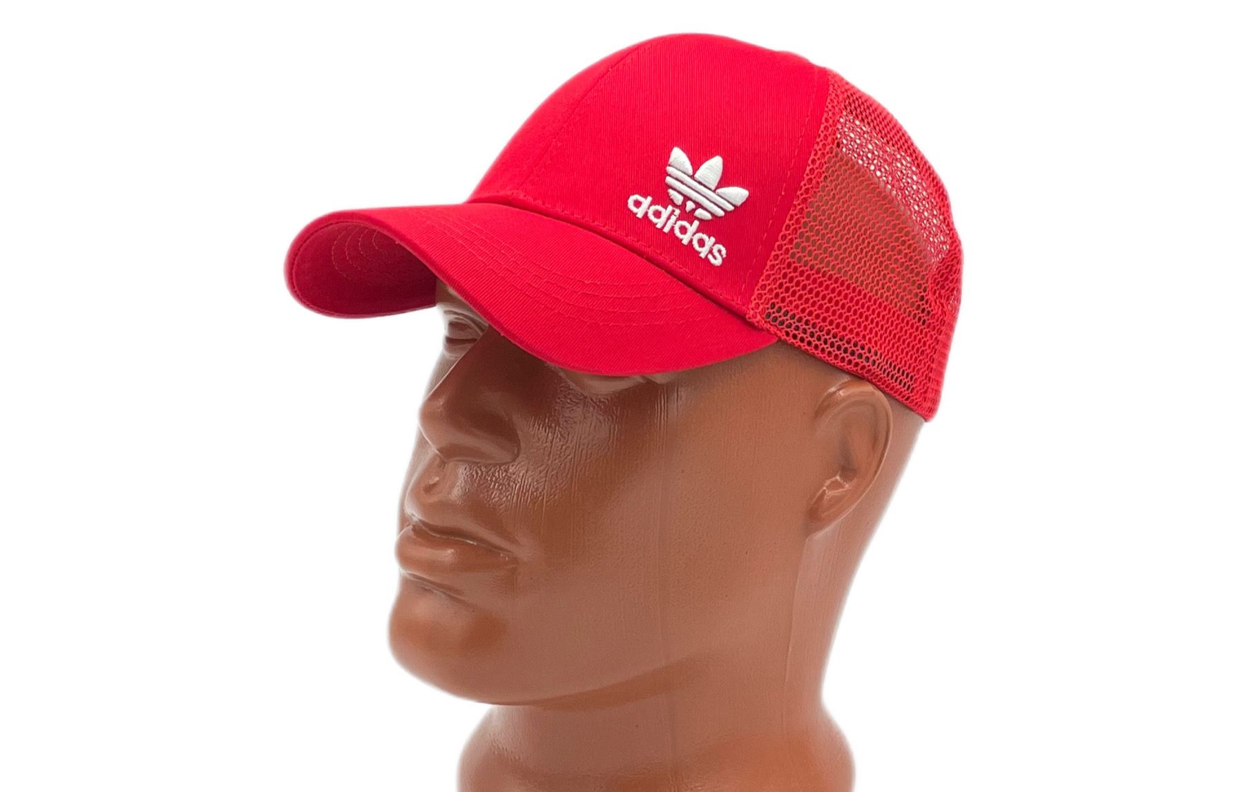 Бейсболка мужская ADIDAS 95612235779177 красная, р.56-58