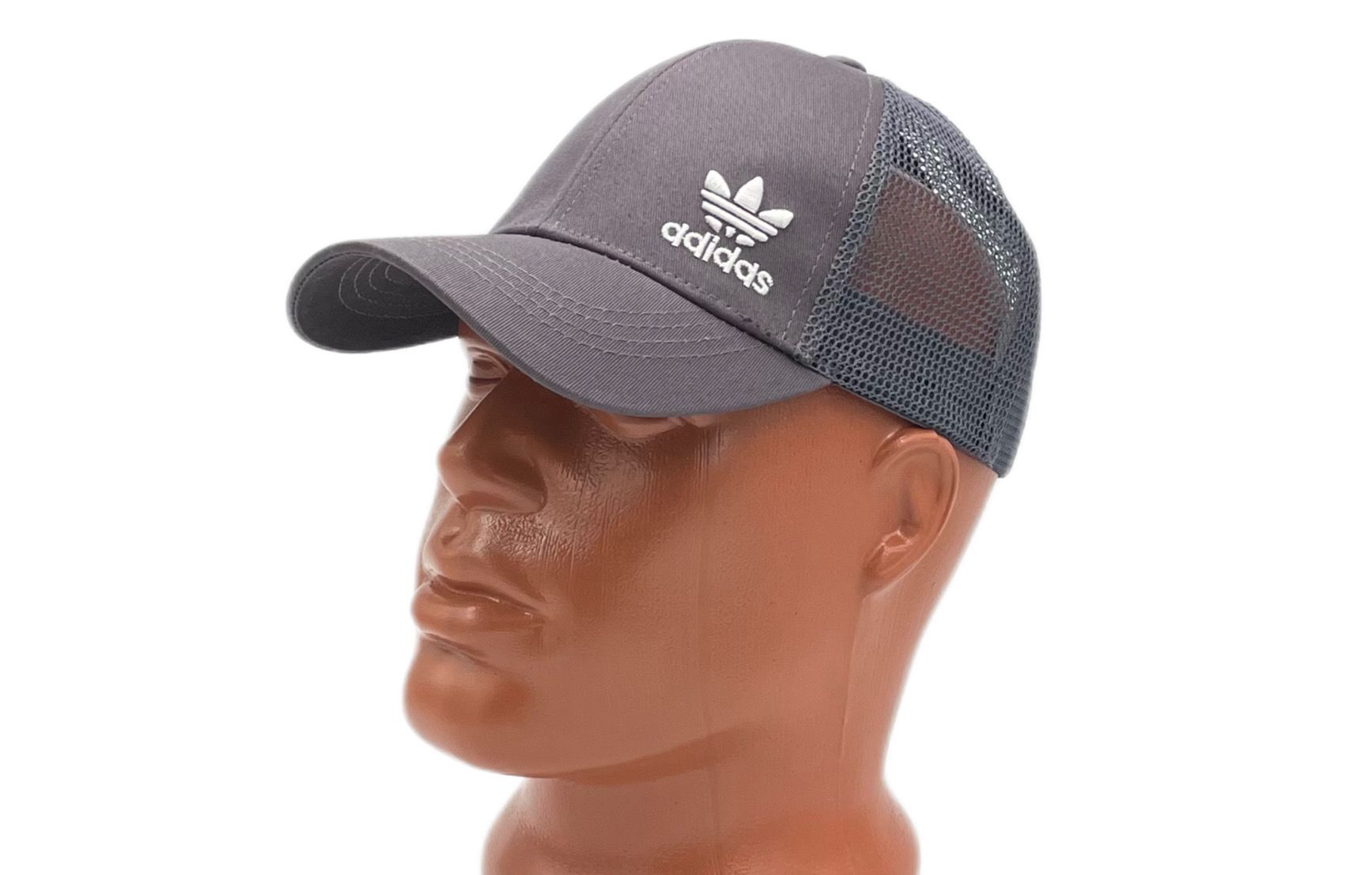

Бейсболка мужская ADIDAS 95612235779177 серая, р, Серый, 95612235779177