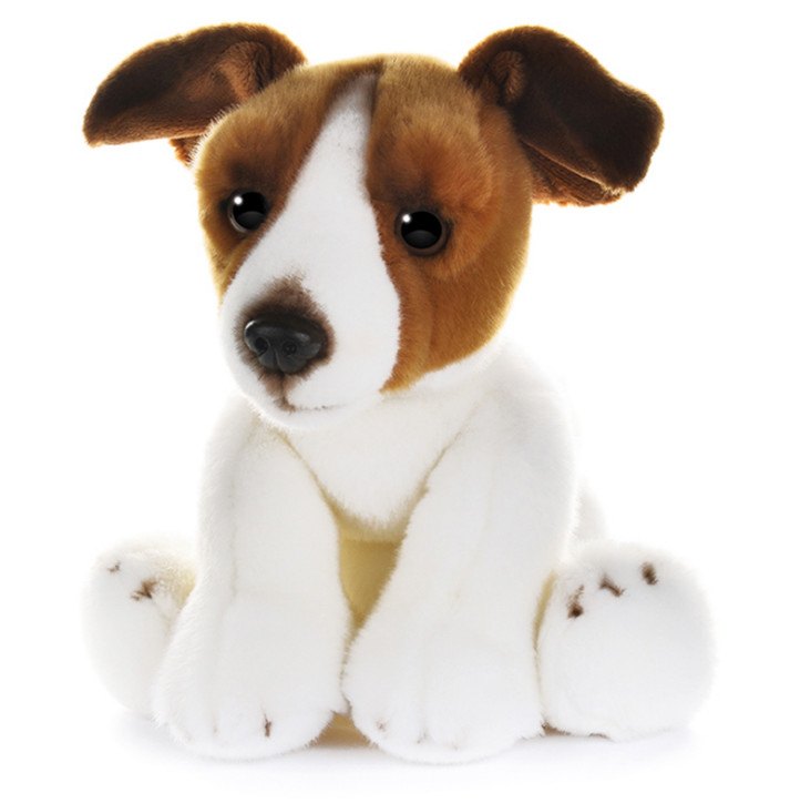 фото Игрушка мягкая собака джек рассел, 30 см maxi life