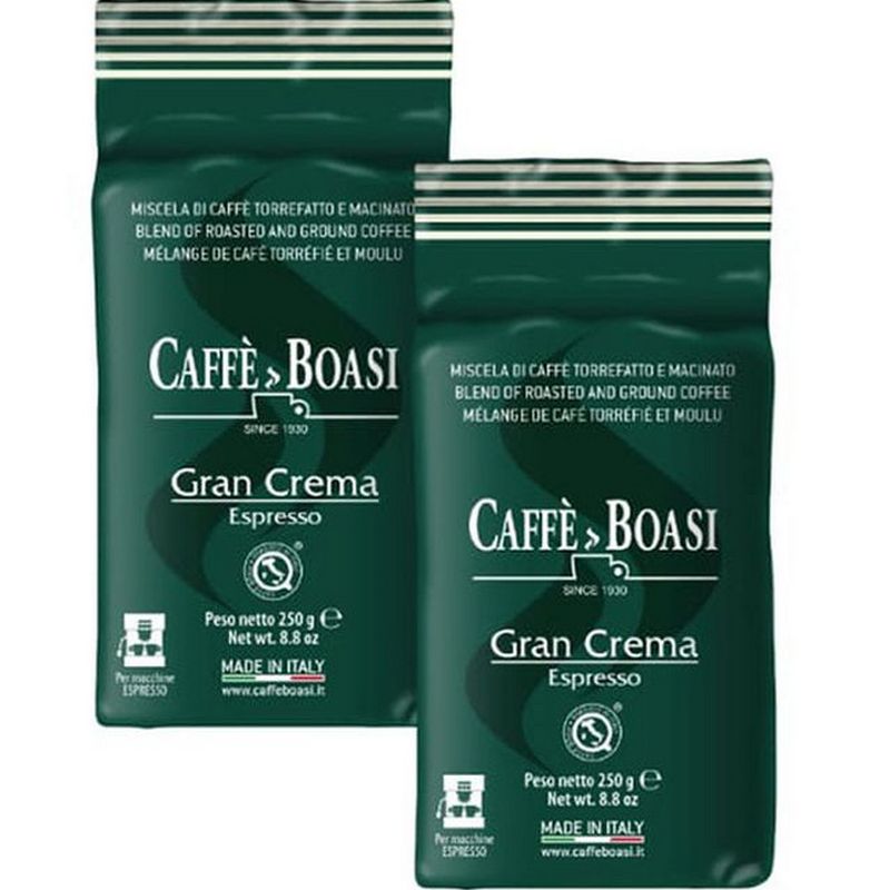 

Кофе молотый Caffe Boasi "Gran Crema Aroma Intenso", 2 шт х 250 г