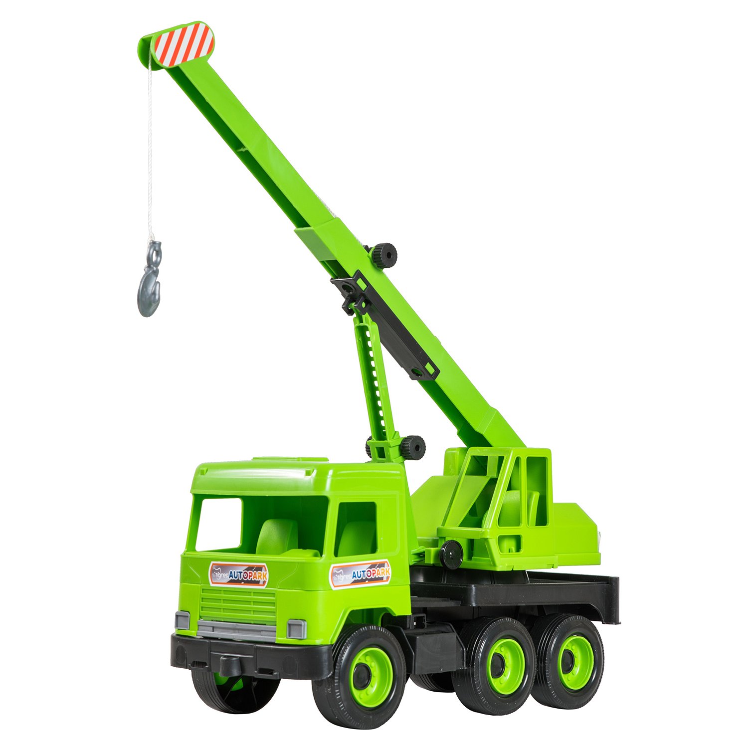 

Машинка Тигрес Middle Truck Кран цв. зеленый 39483, 39483