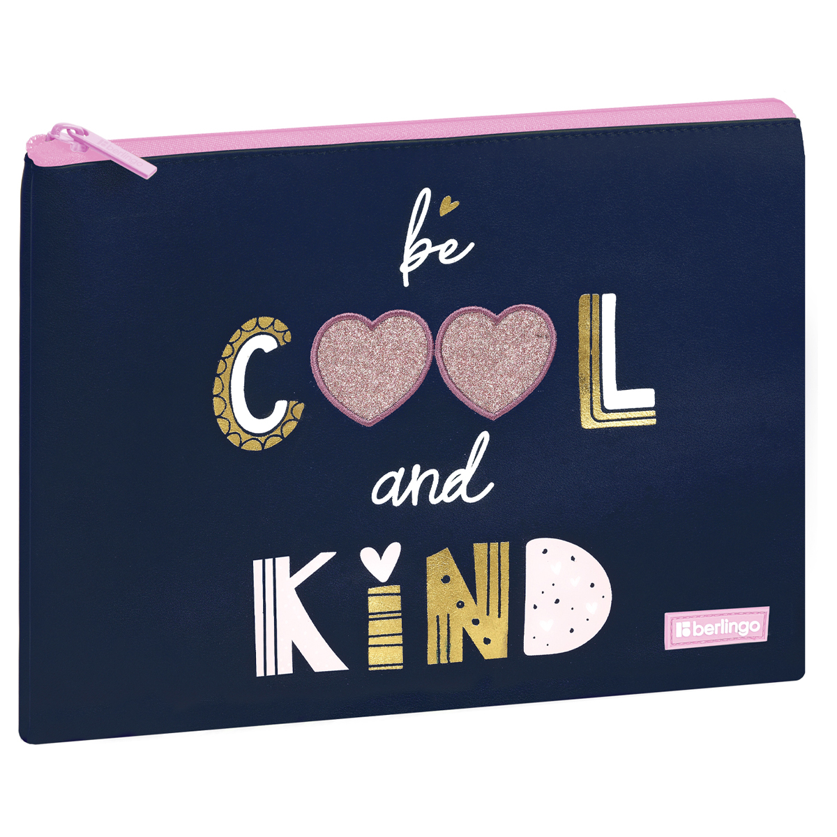 

Папка 1 отделение, А4 Berlingo "Be cool", 340*245мм, полиуретан, на молнии, Разноцветный