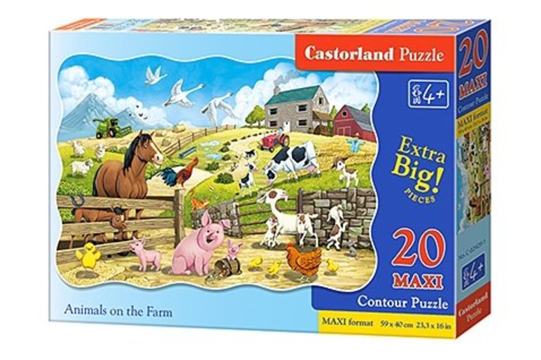 

Пазл Castorland 20 деталей