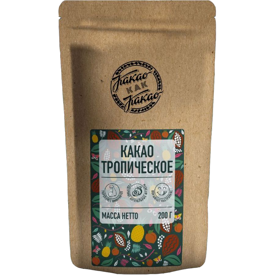 

Какао-порошок Какао как Какао "Тропическое", 200 г
