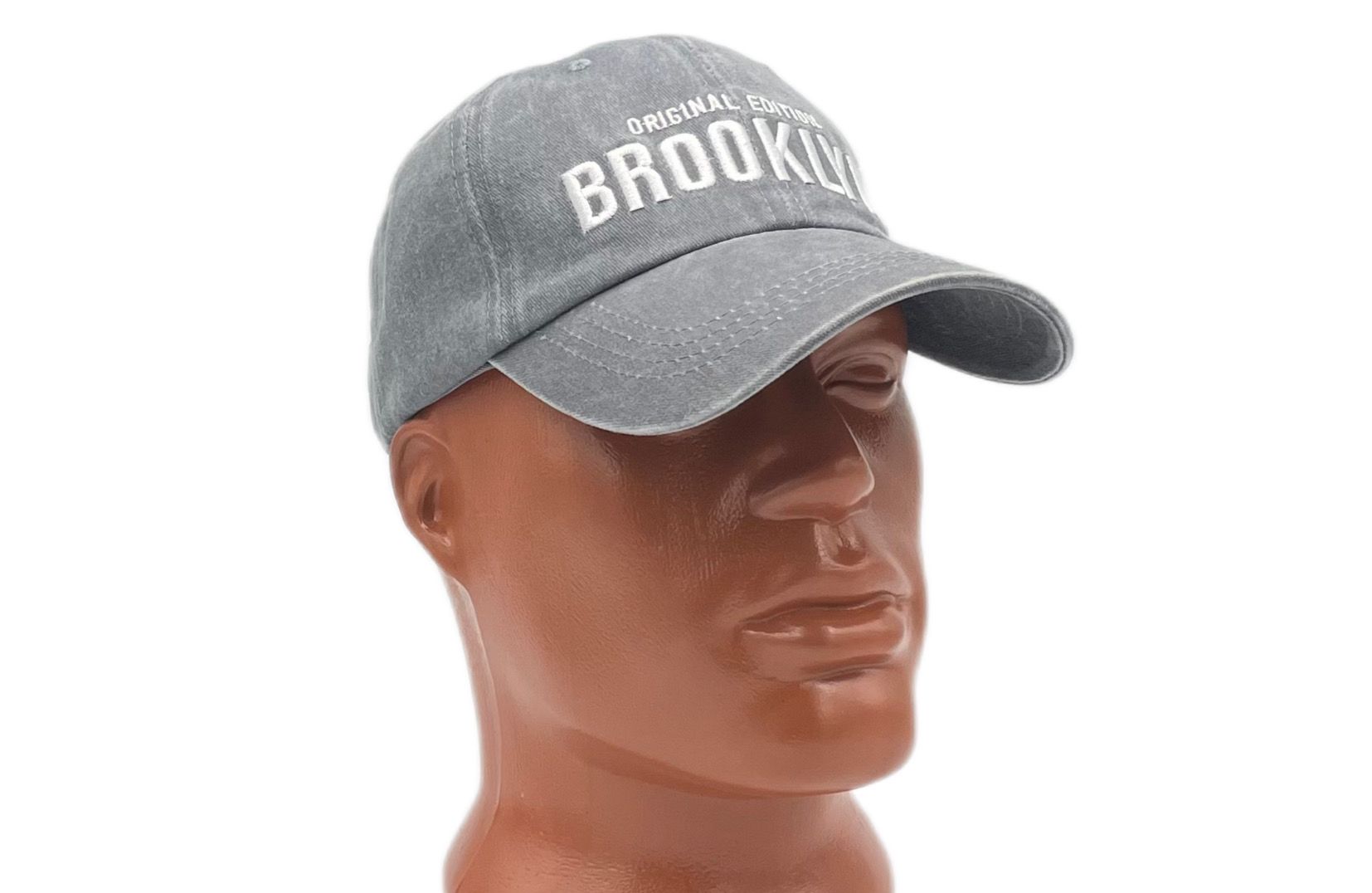 

Бейсболка мужская Brooklyn 95612235779208 светло-серая, р, Серый, 95612235779208