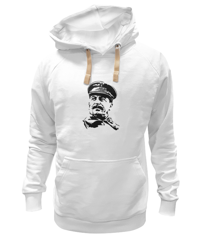 

Худи унисекс Printio Сталин белое 3XL, Белый, Сталин