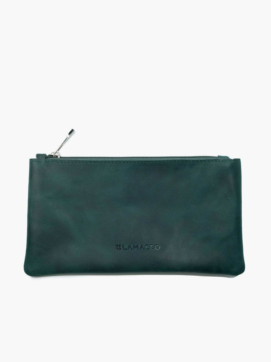 

Косметичка женская Lamacco 8856L изумрудная, Зеленый, 8856L