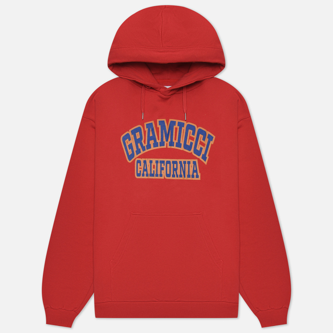 

Мужская толстовка Gramicci Logo Gramicci California Hoodie красный, Размер L, Logo Gramicci California Hoodie